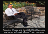 Clint Eastwood's Empty Chair Speech / Eastwooding / Invisible Obama