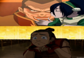 Crying Bolin / Kissing Korra
