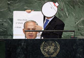 Netanyahu's Cartoon Bomb