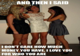 And Then I Said