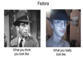Fedora Shaming