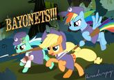 Horses and Bayonets