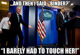 Inappropriate Timing Bill Clinton