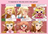 Zelda's Reaction