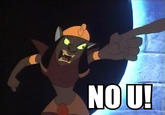 NO U