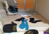 Cosplay Costumes in the Changing Room