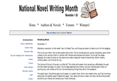 National Novel Writing Month