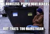 Homeless Hipster