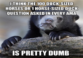 Horse-Sized Duck