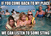 Stingray Photobomb