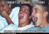 Immature High Schoolers