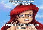 Hipster Mermaid / Hipster Ariel