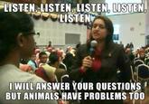 Sharifah Zohra Jabeen's Tirade / "Listen Listen Listen Listen"