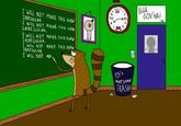 Bart Simpson's Chalkboard Parodies