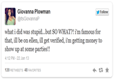 Giovanna Plowman / Tampon Girl