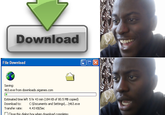Disappointed black guy