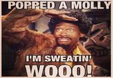 Popped a Molly, I'm Sweatin