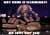 Beyonce's Illuminati Sign
