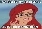 Hipster Mermaid / Hipster Ariel