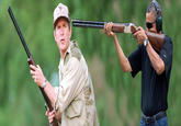 Obama Skeet Shooting Photo