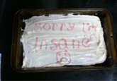 Apology Cakes