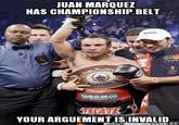 Your Argument is Invalid