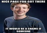 It Would Be a Shame If...