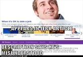 Misunderstood D-Bag