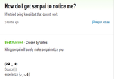 I Hope Senpai Will Notice Me