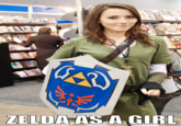 Link & Zelda Confusion / What if Zelda was a girl?