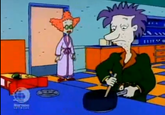 Stu Pickles Didi Pickles Chocolate pudding Drew Pickles cartoon vertebrate technology play fiction