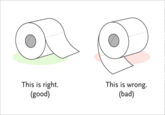 The Great Toilet Paper Debate