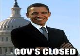 Gov's CloSED Barack Obama United States of America Barack Obama 2009 presidential inauguration white collar worker