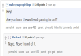 Warlizard Gaming Forum