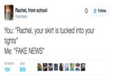 "You Are Fake News"