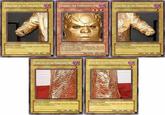 RIGHT ARM OF THE FORBIDDEN ONEExoDIA THE FORBIDDEN ONELEFT ARM OF THE FORBIDDEN ONE SPELACASTER SPELLCASTER/EECTI SPELLCASTER ATK/ 200 DEFT 300 ATK/1000 DEF/TOO ATK 200 DEF/ 300 RIGHT LEG OF THE FORBIDDEN ONLEFT LEG OF THE FORBIDDEN ONE SPELICASTERI SPELLCASTER ATK/ 200 DEF/ 300 ATK/ 200 DEFT 300