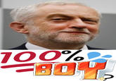 100% Jeremy Corbyn United Kingdom facial hair man chin beard moustache forehead