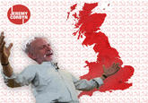 EREMY CORBYN Great Britain red