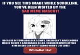 KnowYourMeme's AdBlock Pop-Up