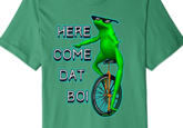 HERE OOME DAT BO T-shirt t shirt green clothing sleeve product outerwear