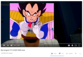 ー 4) 1:07 / 2:08 My longest IT's oOVER 9000 ever 4,399,210 views 348K 115K ^ SHARE =+
