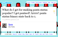 Pants Status
