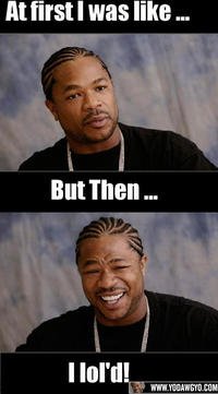 At First I Was Like...