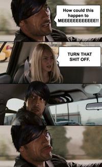 The Rock Driving
