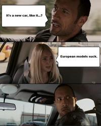 The Rock Driving