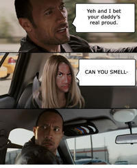The Rock Driving