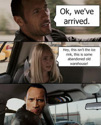The Rock Driving