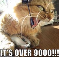 It's Over 9000!