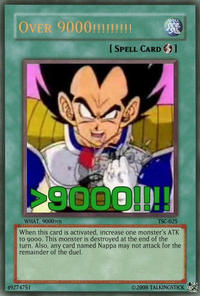 It's Over 9000!