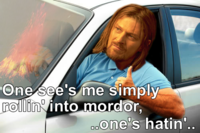 One Does Not Simply Walk into Mordor